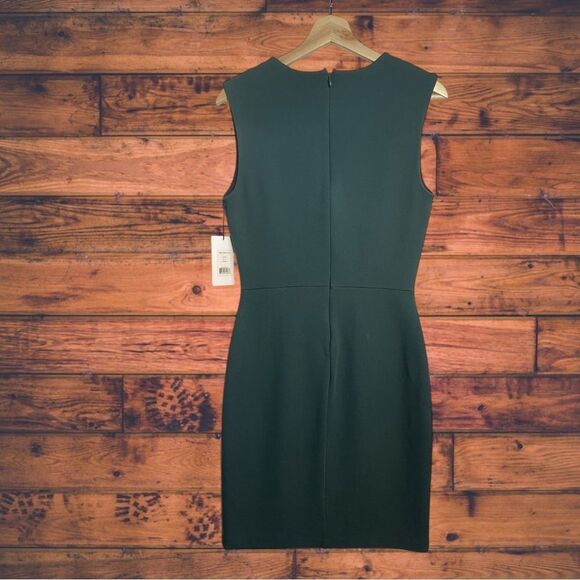Bailey 44 Dark Green Nara Faux Leather Dress Medium- New - Picture 2 of 9